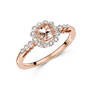 juliet morganite and diamond 9ct gold ring UK JULR a main