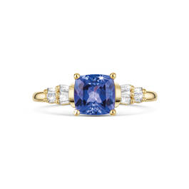 elite edition aaa tanzanite and diamond limited edition ring UK EEGTR b two